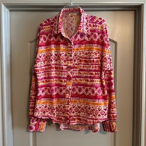 ANDTHEWAY Button Down Blouse | NWOT